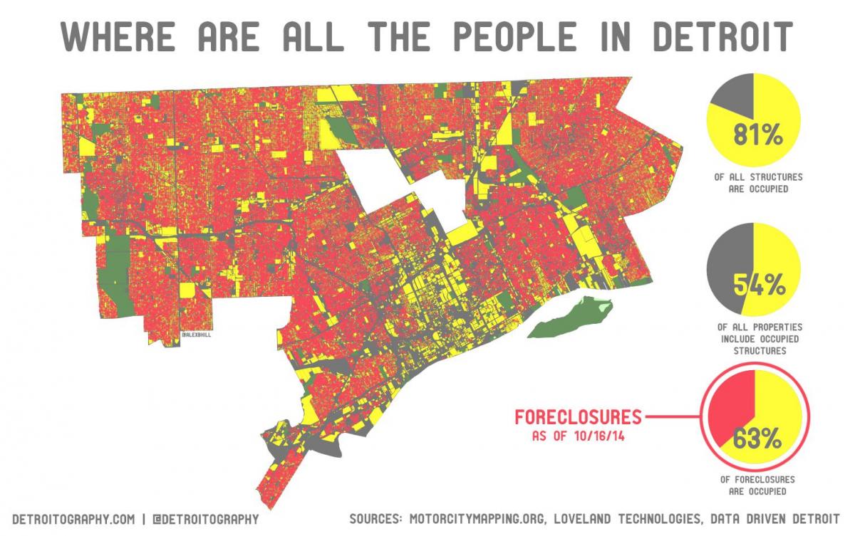 Detroit biztanleria mapa